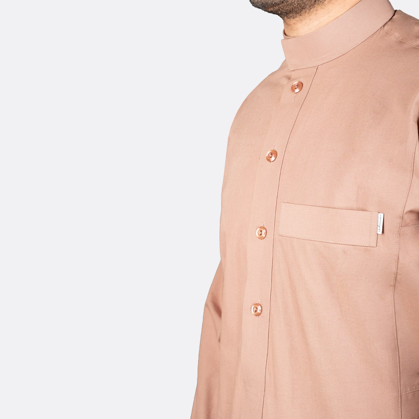 Classic Cotton Thobe Camel