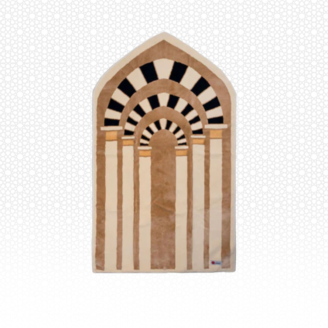 Prophet Mosque Archs Prayer Mat Arched