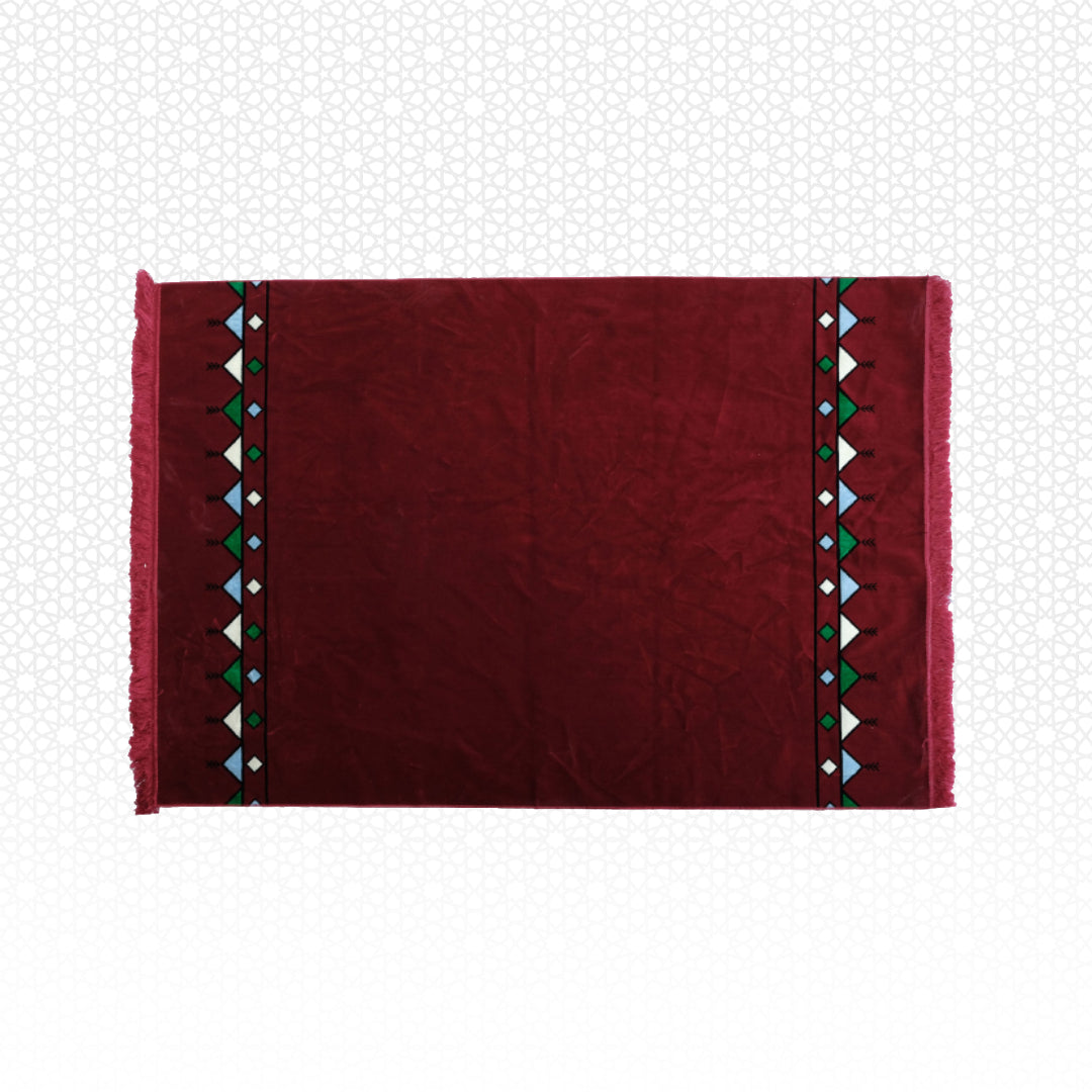 Southern heritage carpet Dark Red