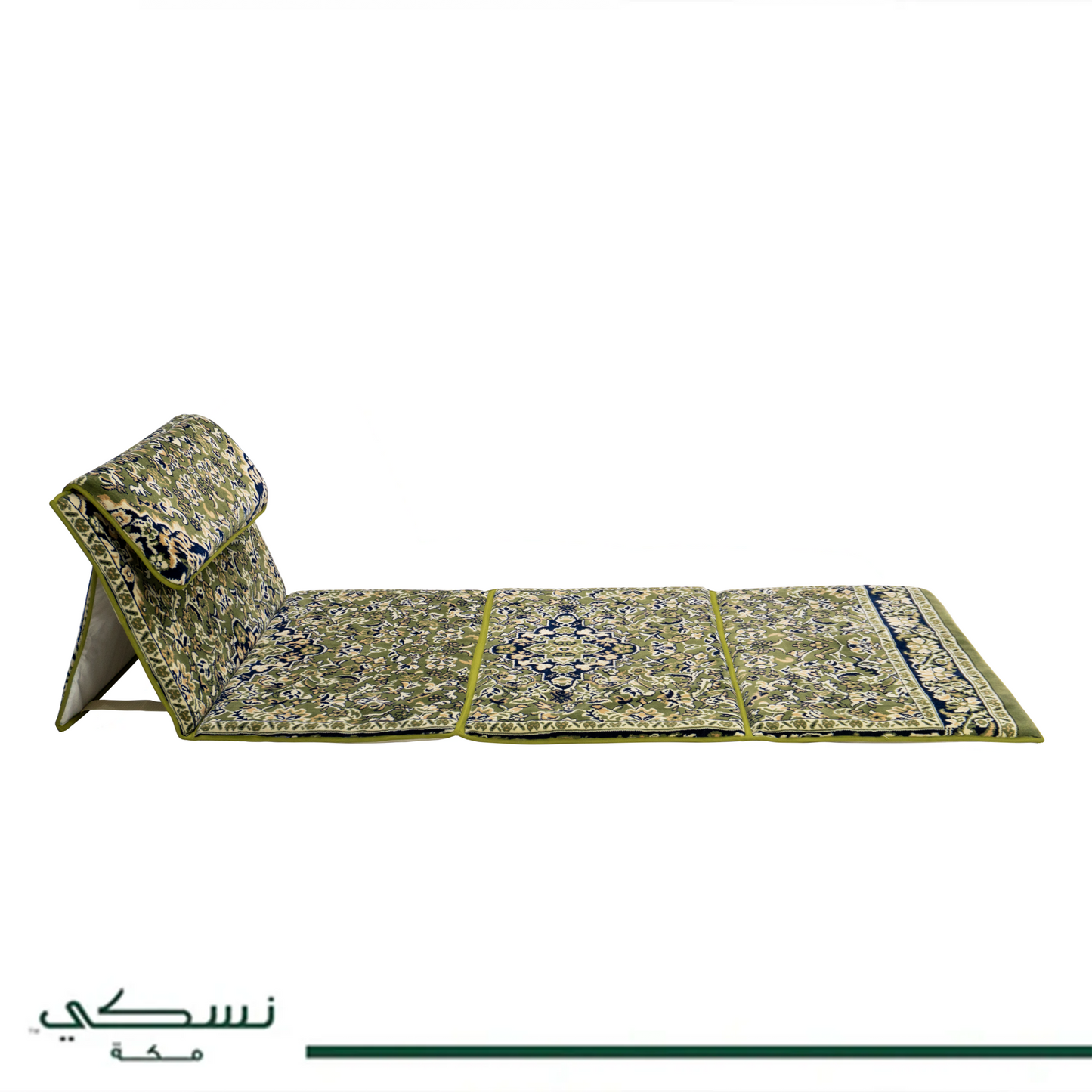 Foldable Mat Rawdat Al-Haramain Green