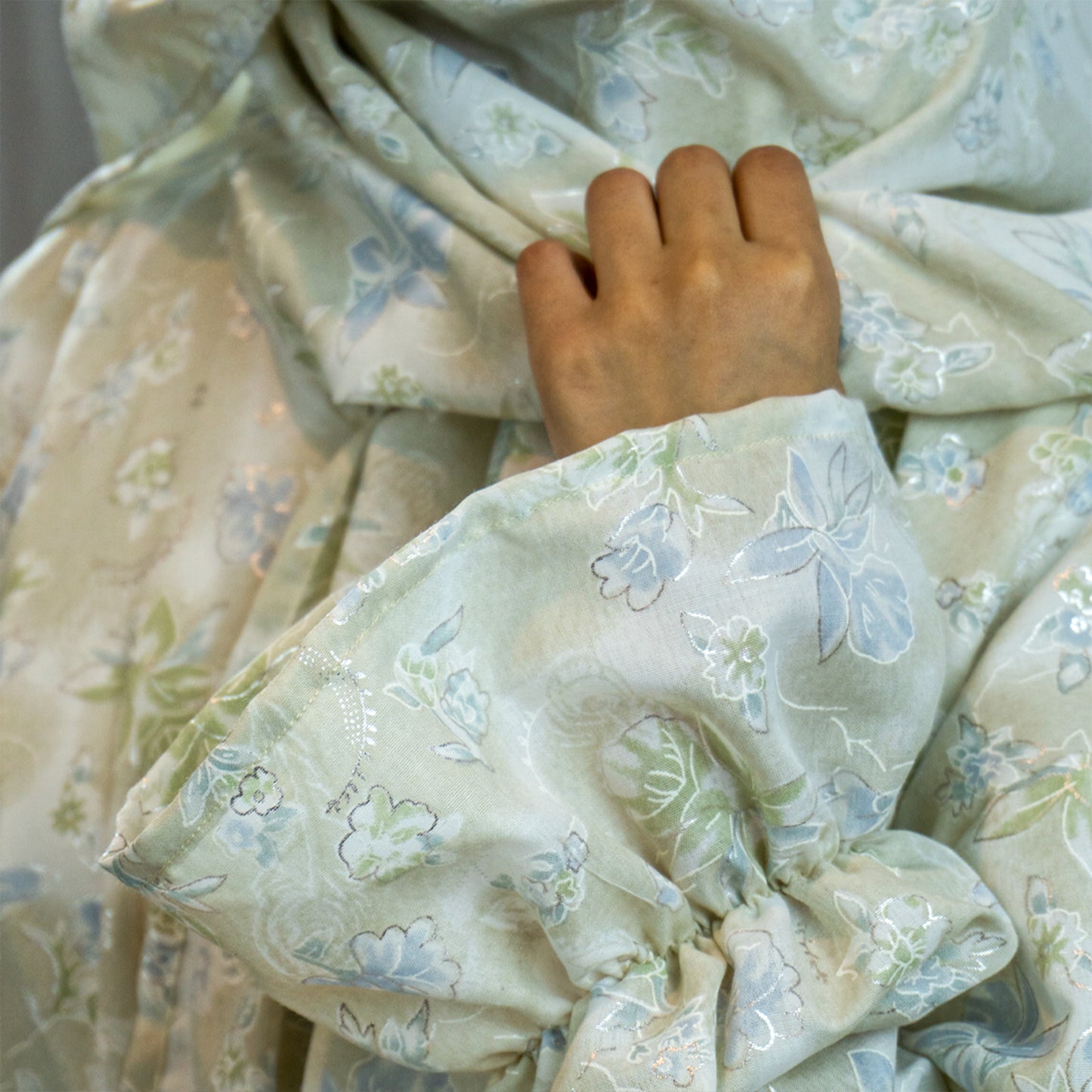 Prayer Dress Al Mochajar Sky Blue