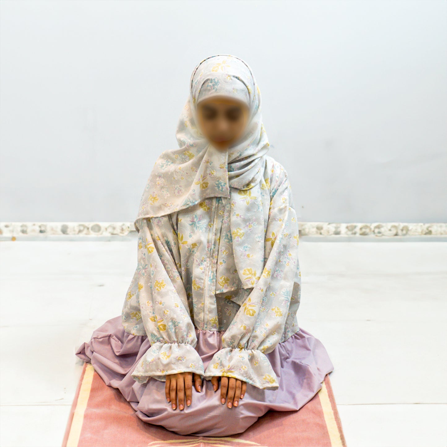 Prayer Dress Al Mochajar Light Purple