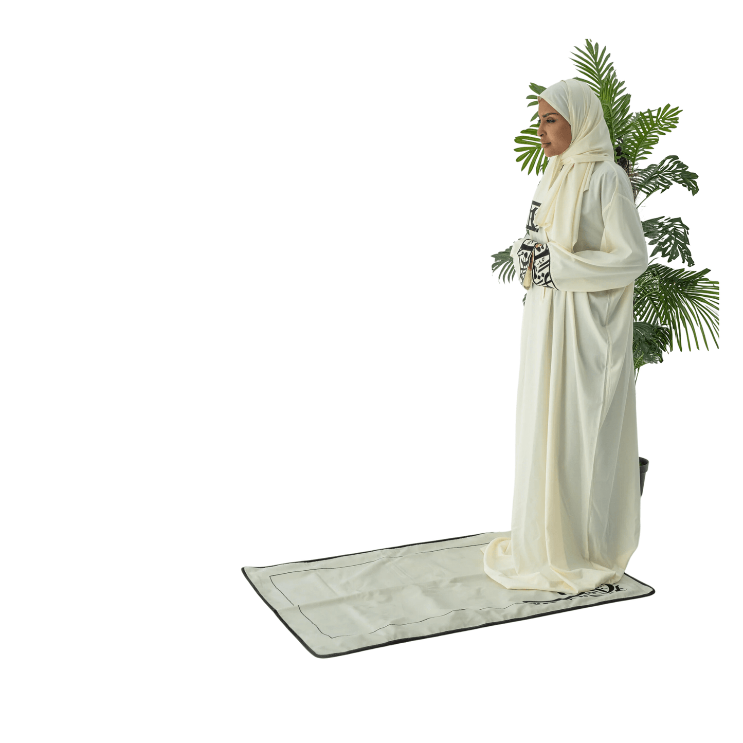 Embroidered Arabic Alphabet Prayer Set - Nusuki SA