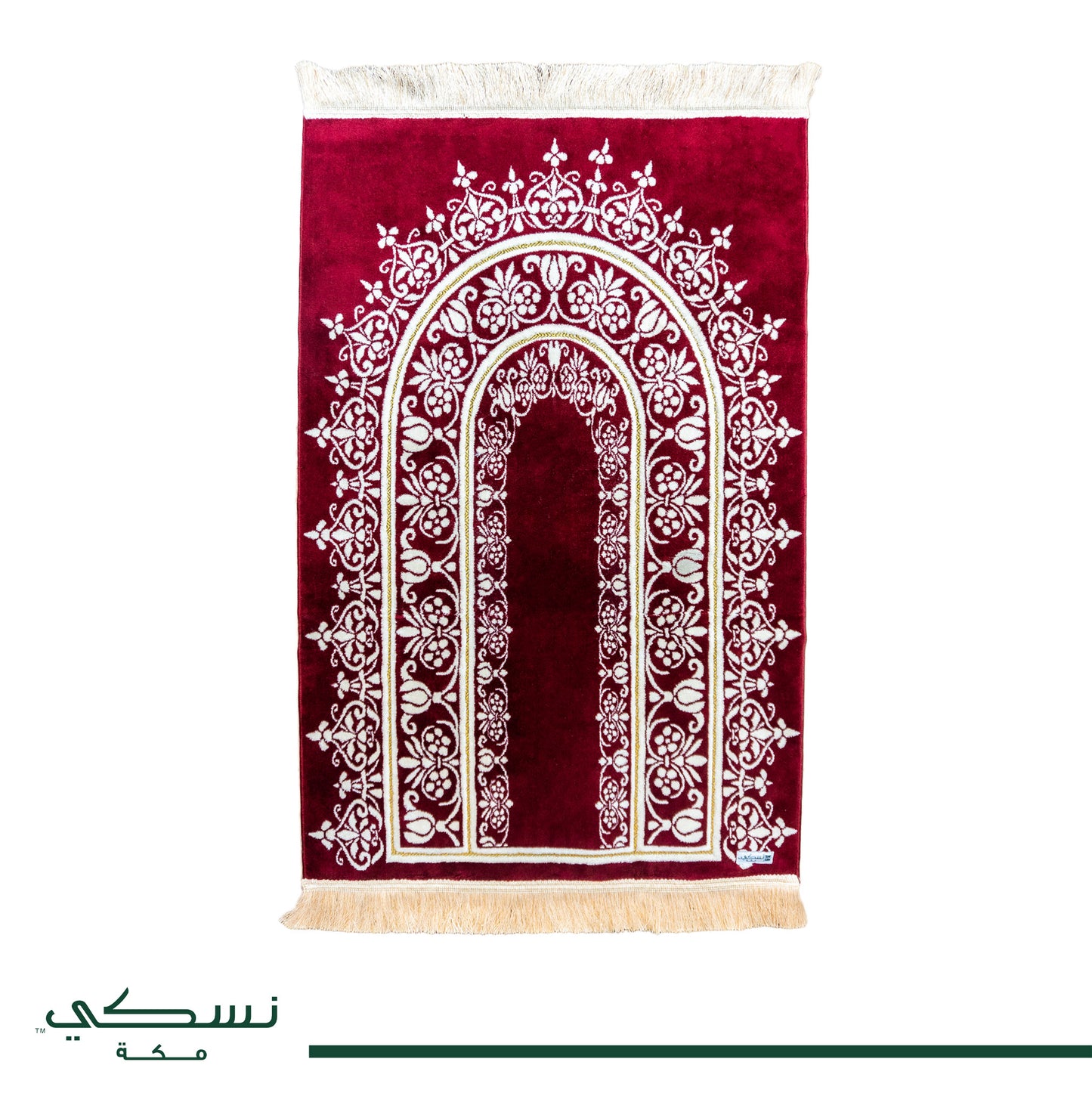 Al Husun Prayer Mat Red
