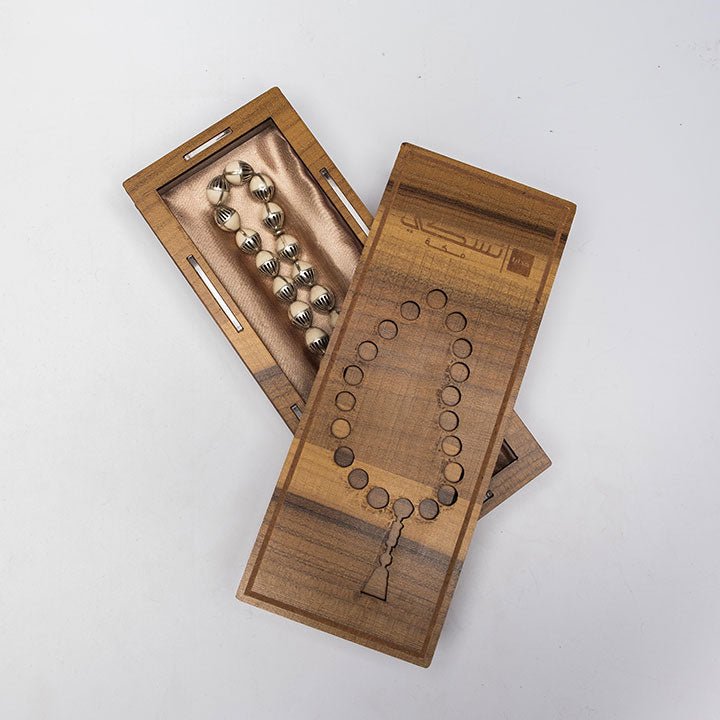 Ivory Silver Prayer Beads - Nusuki SA