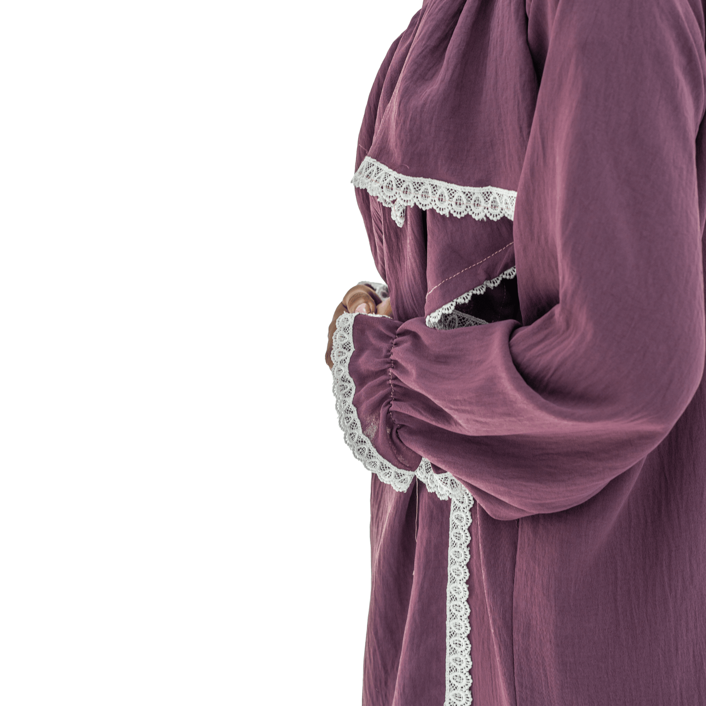 Open Prayer Dress Purple - Nusuki SA