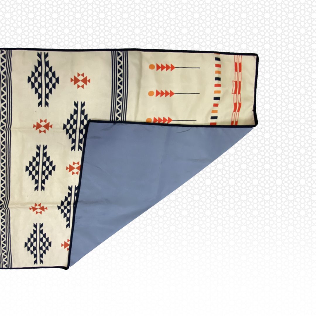 Saudi Heritages Camping Carpet Beige - Nusuki SA