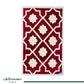 Al Atheer Padded Prayer Mat Red