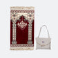 Anwar Al Aqsa Prayer Mat with Handbag