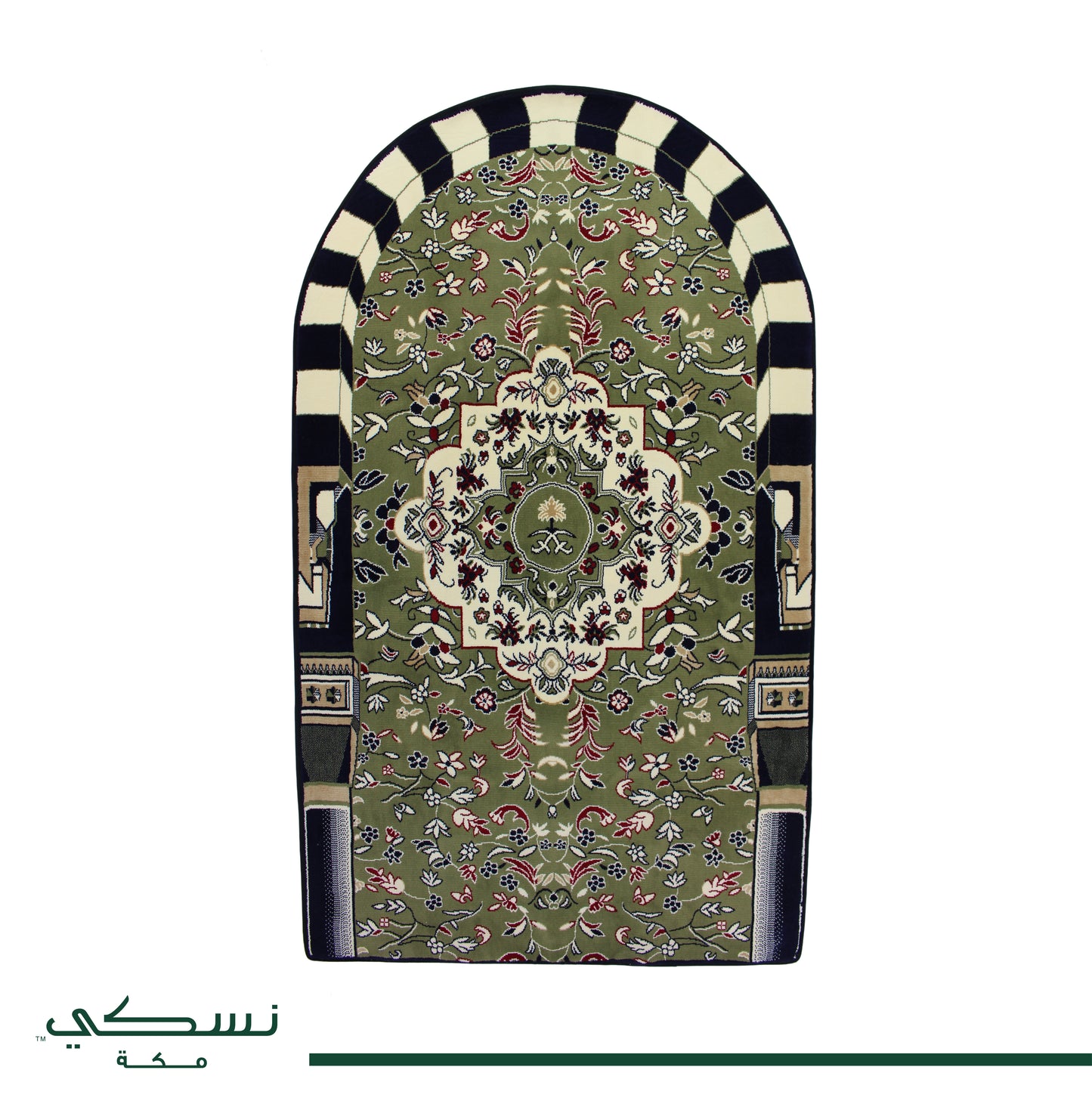 Al Rawda Prayer Mat Arched