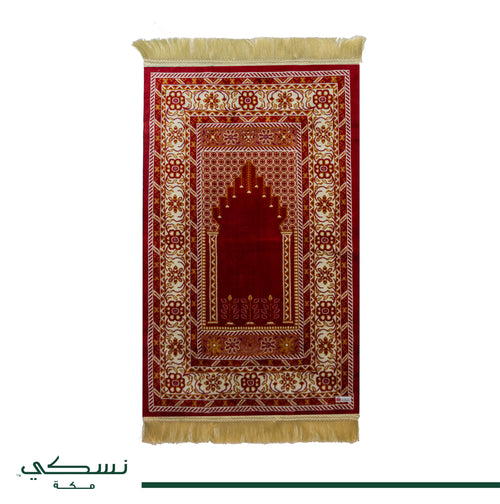 سجادة صلاة الفسيفساء أحمر