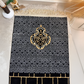 Al Kaaba Wall Prayer Mat with Handbag