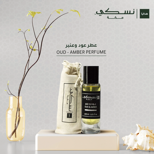 عطر عود و عنبر -30 مل