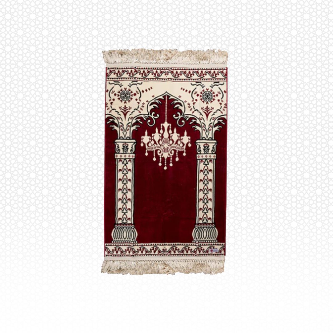 Anwar Al Aqsa Prayer Mat with Handbag