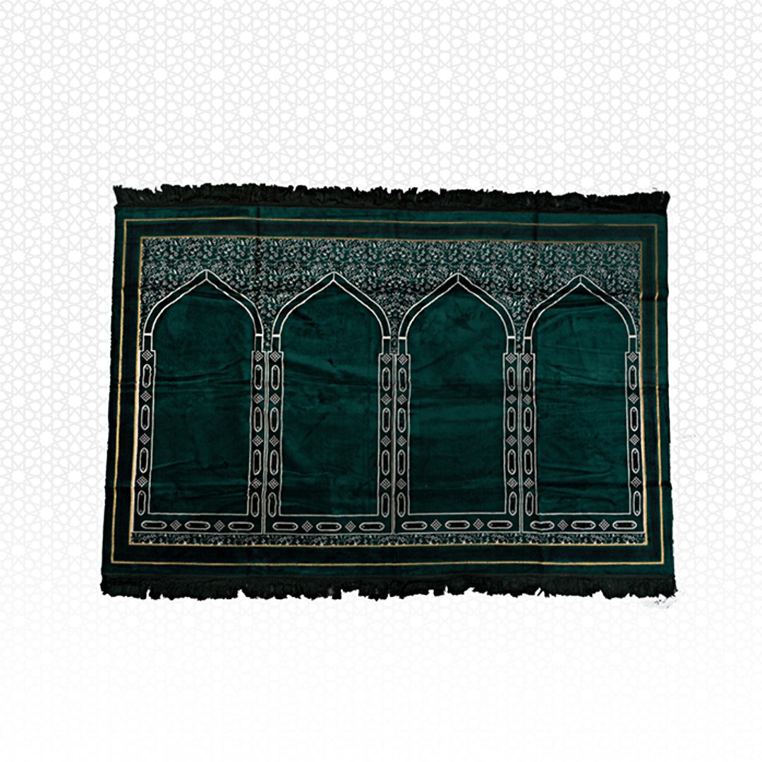 سجادة المصلى 1 - لون أخضر