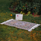 Al Rawda Premium Prayer Mat Green with Handbag