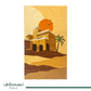 Printed Prayer Mat Najdi Heritage Design | Saudi Traditional Style with Box