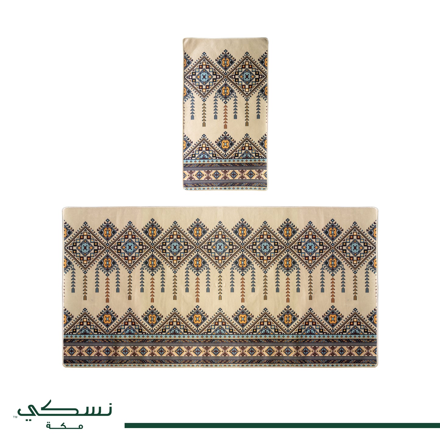 musalla Al Qutt Al Asiri with Handbag