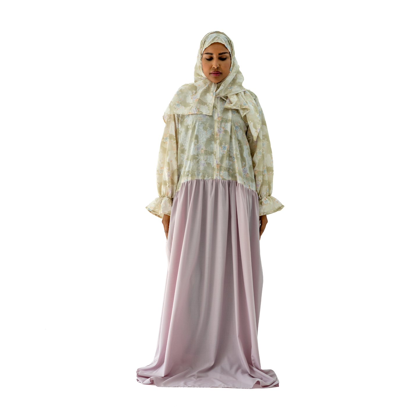 Prayer Dress Al Mochajar Light Purple