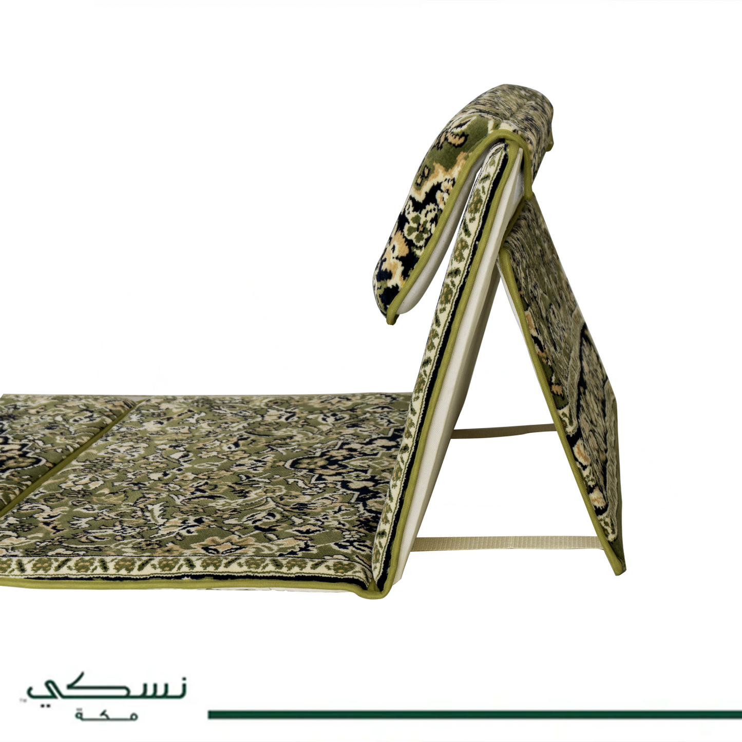 Foldable Mat Rawdat Al-Haramain Green