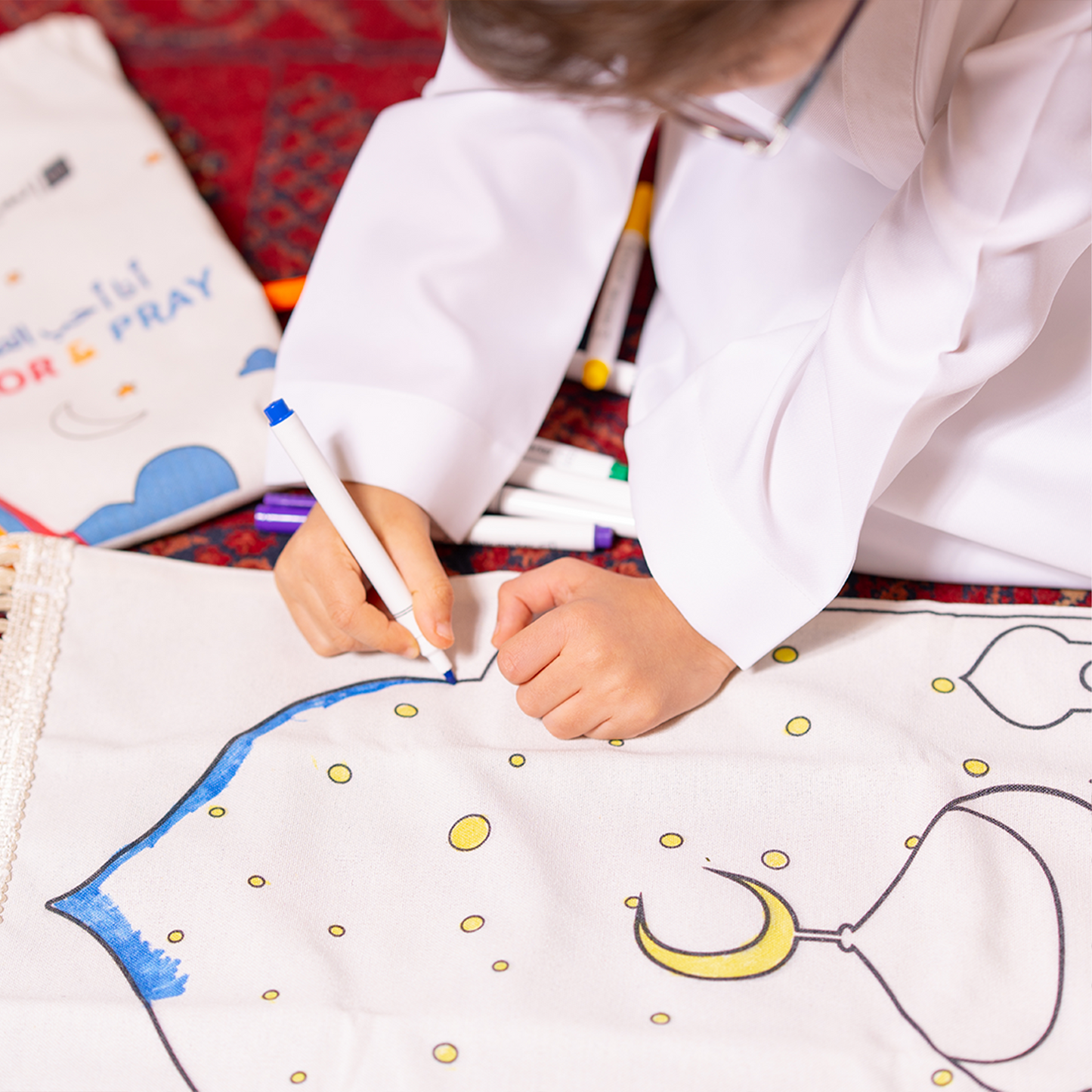 Color & Pray Kids Prayer Mat