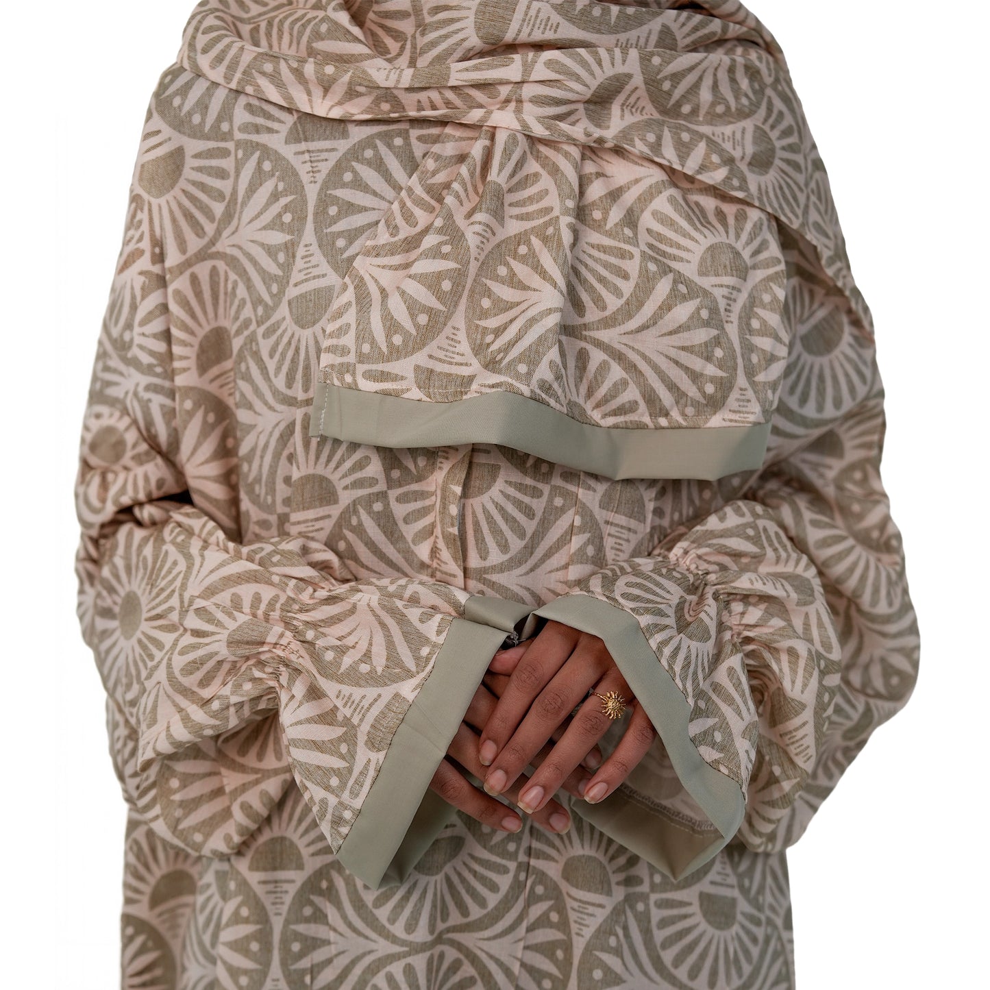 شرشف صلاة سدرة المنتهى - لون بيج