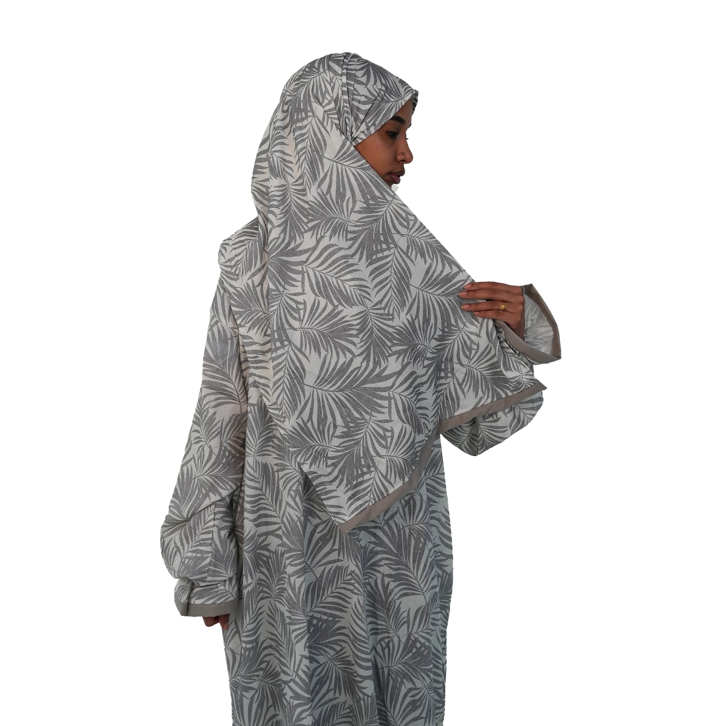 شرشف صلاة ريحان المشجّر – لون بيج