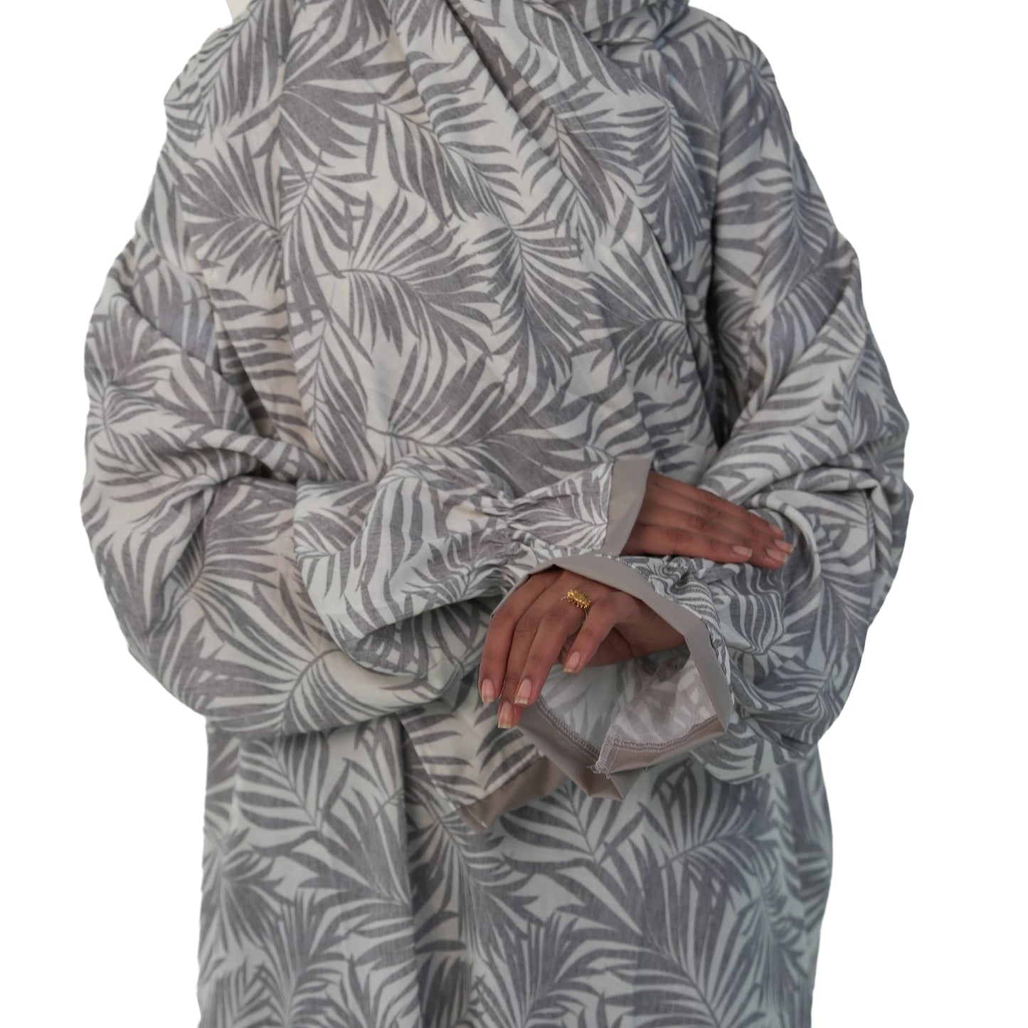 شرشف صلاة ريحان المشجّر – لون بيج