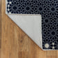 Al Andalusia Padded Prayer Mat Dark Blue with Handbag - Nusuki Saudi Arabia