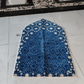 Al Andalusia Padded Prayer Mat Petroleum Blue with Handbag - Nusuki Saudi Arabia