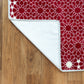 Al Andalusia Padded Prayer Mat Red with Handbag - Nusuki Saudi Arabia