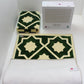 Al Atheer Padded Prayer Mat Green - Nusuki SA