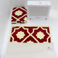 Al Atheer Padded Prayer Mat Red - Nusuki Saudi Arabia