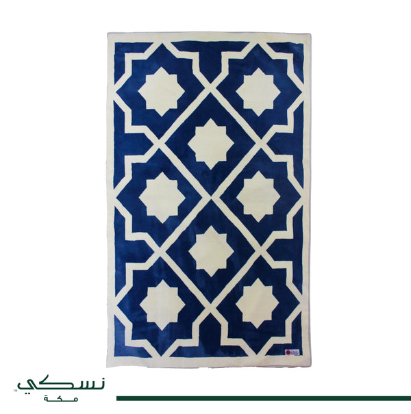 Al Atheer Prayer Padded Mat Petroleum Blue - Nusuki Saudi Arabia