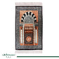 Al Haram Alnabawi Gate Prayer Mat Brown - Nusuki Saudi Arabia