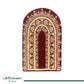 Al Husen Arched Prayer Mat with bag - Nusuki SA