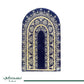 Al Husen Arched Prayer Mat with bag - Nusuki SA