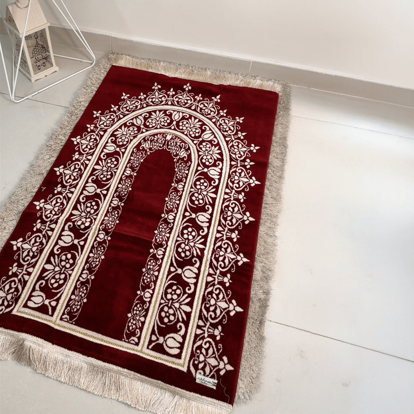 Al Husun Prayer Mat Red - Nusuki SA