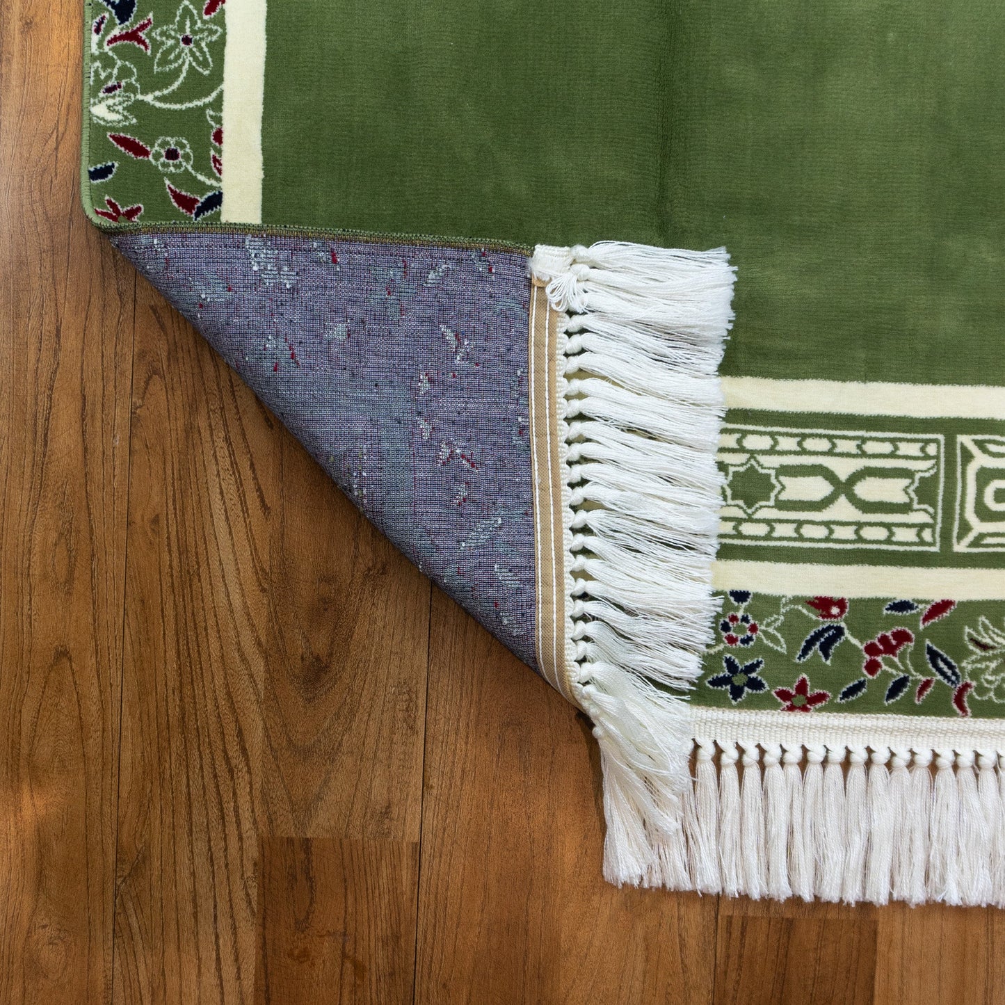 Al Imam Prayer Mat Green with Handbag - Nusuki SA
