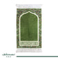 Al Imam Prayer Mat Green with Handbag - Nusuki SA