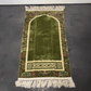 Al Imam Prayer Mat Green with Handbag - Nusuki SA