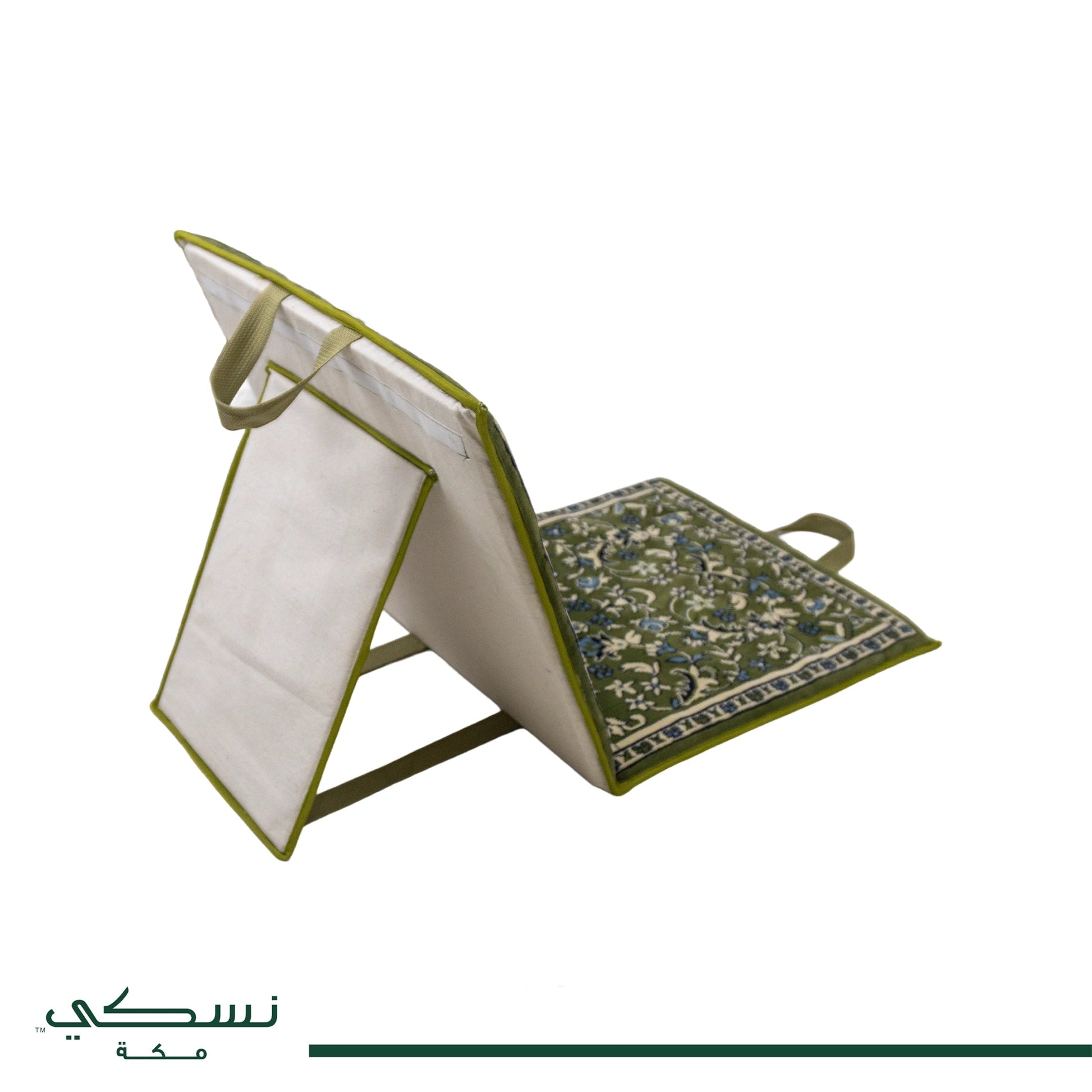 Al - Mihrab Foldable Prayer Mat (3 in 1) with Backrest - Nusuki SA