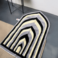 Al Noor Padded Prayer Mat Arched Grey with Handbag - Nusuki Saudi Arabia