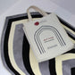 Al Noor Padded Prayer Mat Arched Grey with Handbag - Nusuki Saudi Arabia
