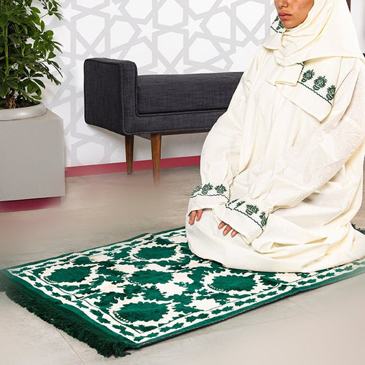 Al Turath Prayer Set - Green - Nusuki SA