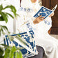 Al Turath Prayer Set - Petroleum Blue - Nusuki SA