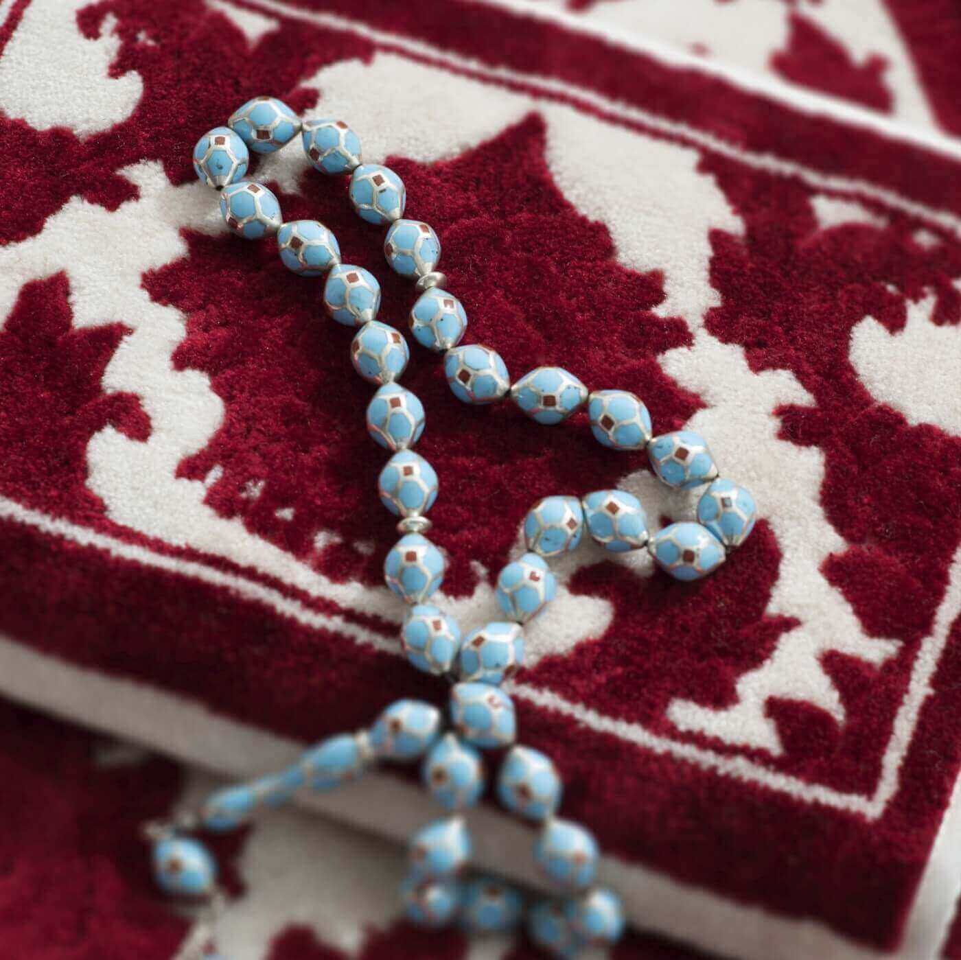 Al Turath Prayer Set - Red - Nusuki SA
