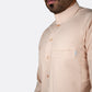Classic Cotton Thobe Beige Button - Nusuki SA