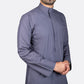 Classic Cotton Thobe Dark Grey (Hidden Zipper) - Nusuki SA
