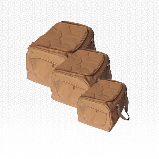 Coffee and Tea Bag, Camping bag brown 3 Sizes - Nusuki SA